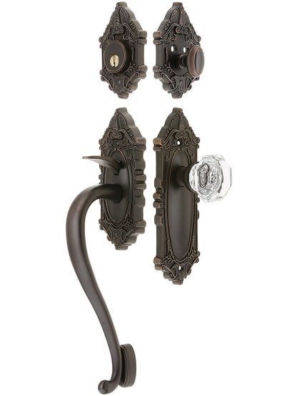 Grandeur inchGrande Victorianinch Thumblatch Entrance Set.